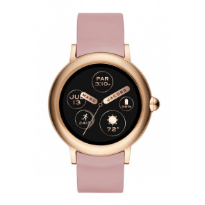 Uhrenarmband Marc by Marc Jacobs MJT2004 Silikon Rosa 20mm