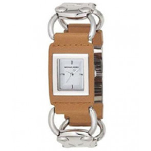 Uhrenarmband Michael Kors MK2100 Leder Braun 27mm
