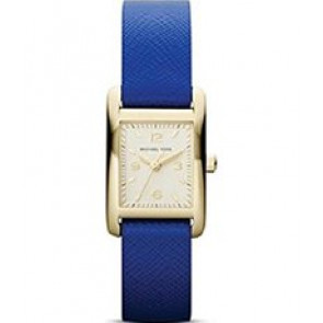 Uhrenarmband Michael Kors MK2271 Leder Blau 14mm