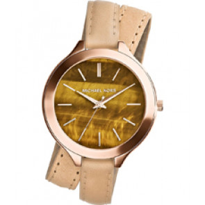 Uhrenarmband Michael Kors MK2328 Leder Rosa 12mm