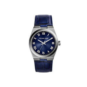 Uhrenarmband Michael Kors MK2355 Leder Blau 24mm