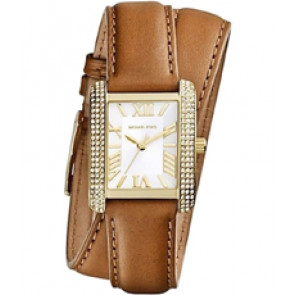 Uhrenarmband Michael Kors MK2360 Leder Braun 18mm