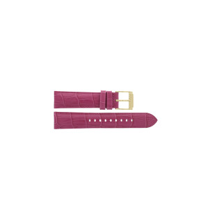 Uhrenarmband Michael Kors MK2449 Leder Rosa 20mm