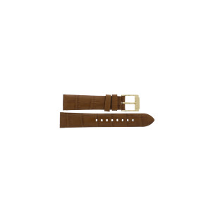 Uhrenarmband Michael Kors MK2496 Leder Braun 18mm
