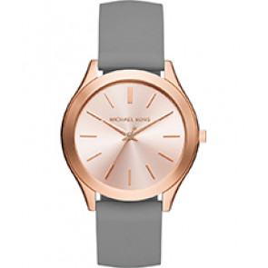 Uhrenarmband Michael Kors MK2512 Silikon Grau 20mm