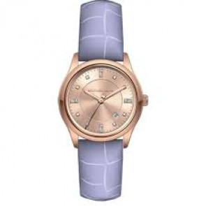 Uhrenarmband Michael Kors MK2550 Leder Lila 18mm