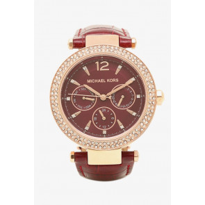 Uhrenarmband Michael Kors MK2568 Leder Braun