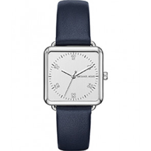 Uhrenarmband Michael Kors MK2572 Leder Blau 18mm