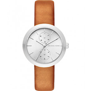 Uhrenarmband Michael Kors MK2573 Leder Braun 18mm