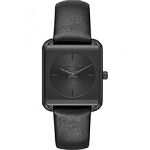 Uhrenarmband Michael Kors MK2586 Leder Schwarz 20mm