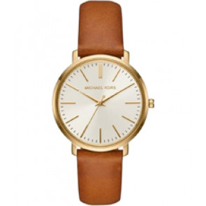 Uhrenarmband Michael Kors MK2596 Leder Braun 18mm