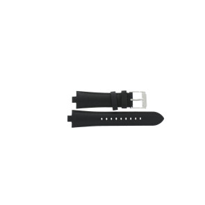 Uhrenarmband Michael Kors MK2601 Leder Schwarz 22mm