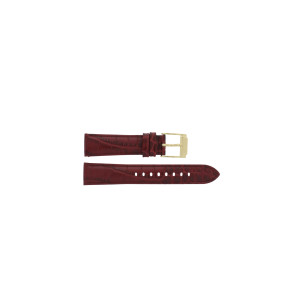 Uhrenarmband Michael Kors MK2618 Leder Rot 18mm