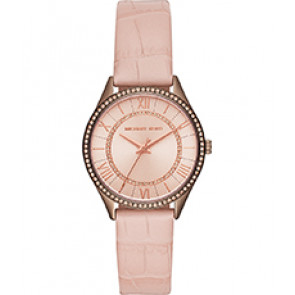 Uhrenarmband Michael Kors MK2722 Leder Rosa 16mm