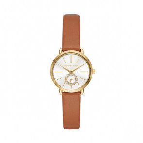 Uhrenarmband Michael Kors MK2734 Leder Cognac 12mm