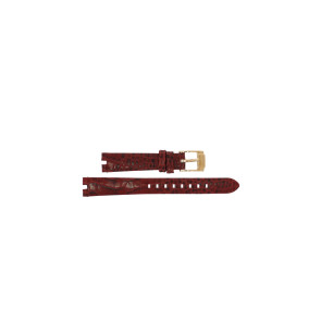 Uhrenarmband Michael Kors MK2791 Leder Rot 14mm
