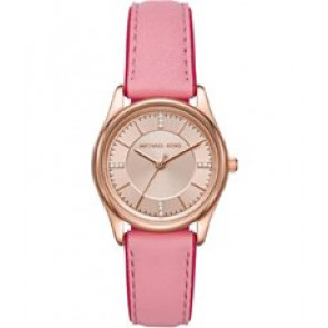Uhrenarmband Michael Kors MK2817 Leder Rosa 18mm