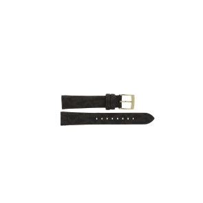 Uhrenarmband Michael Kors MK2862 Leder Braun 16mm