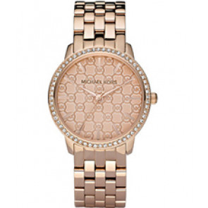 Uhrenarmband Michael Kors MK3156 Stahl Rosé 18mm