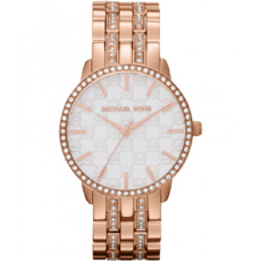 Uhrenarmband Michael Kors MK3183 Stahl Rosé 18mm