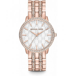 Uhrenarmband Michael Kors MK3237 Stahl Rosé 18mm