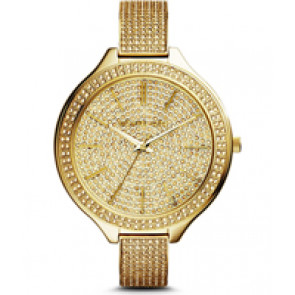 Uhrenarmband Michael Kors MK3256 Stahl Vergoldet 12mm