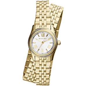 Uhrenarmband Michael Kors MK3269 Stahl Vergoldet 14mm