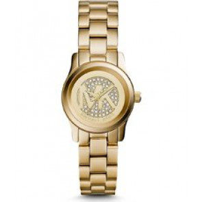Uhrenarmband Michael Kors MK3304 Rostfreier Stahl Vergoldet 14mm