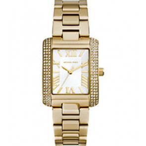 Uhrenarmband Michael Kors MK3324 Stahl Vergoldet 18mm