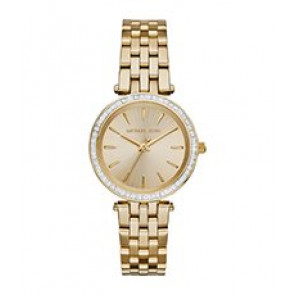 Uhrenarmband Michael Kors MK3365 Stahl Vergoldet 16mm