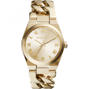 Uhrenarmband Michael Kors MK3393 Stahl Vergoldet 24mm