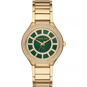 Uhrenarmband Michael Kors MK3396 Stahl Vergoldet 18mm