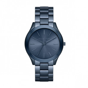 Uhrenarmband Michael Kors MK3419 Stahl Blau 20mm