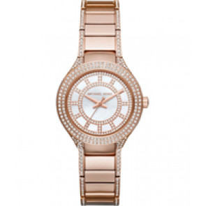 Uhrenarmband Michael Kors MK3443 Stahl Rosé 12mm