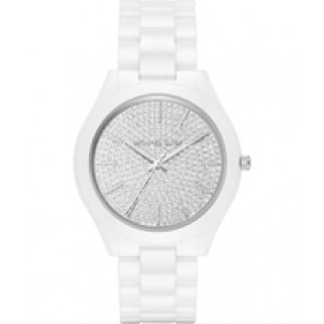 Uhrenarmband Michael Kors MK3448 Keramik Weiss 20mm
