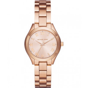 Uhrenarmband Michael Kors MK3457 Stahl Rosé 16mm