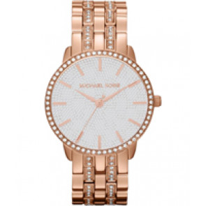 Uhrenarmband Michael Kors MK3460 Stahl Rosé 18mm