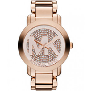 Uhrenarmband Michael Kors MK3463 Stahl Rosé 24mm