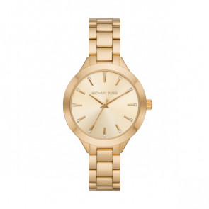 Uhrenarmband Michael Kors MK3465 Stahl Vergoldet 14mm