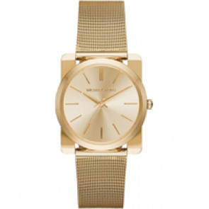 Uhrenarmband Michael Kors MK3496 Stahl Vergoldet 20mm