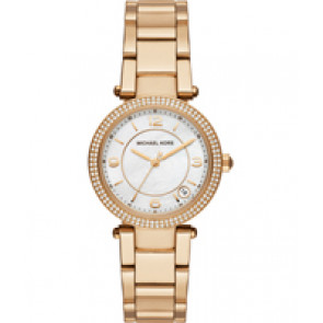 Uhrenarmband Michael Kors MK3505 Rostfreier Stahl Vergoldet