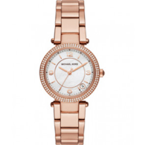 Uhrenarmband Michael Kors MK3506 Stahl Rosé 21mm