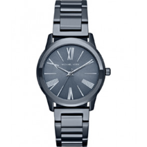 Uhrenarmband Michael Kors MK3509 Stahl Blau 20mm