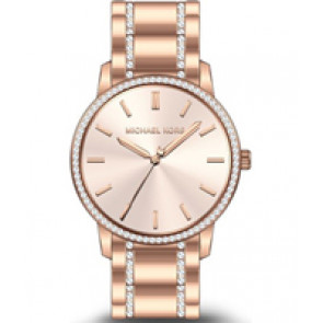 Uhrenarmband Michael Kors MK3538 Stahl Rosé 18mm