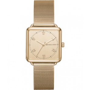 Uhrenarmband Michael Kors MK3544 Stahl Vergoldet 18mm