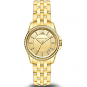 Uhrenarmband Michael Kors MK3576 Stahl Vergoldet 16mm