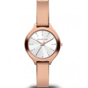 Uhrenarmband Michael Kors MK3597A Stahl Rosé 10mm