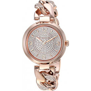 Uhrenarmband Michael Kors MK3635 Stahl Rosé 18mm