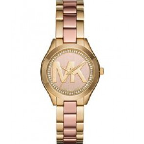 Uhrenarmband Michael Kors MK3650 Stahl Zweifarbig 16mm