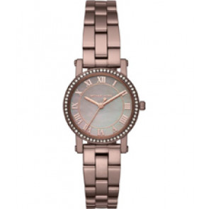 Uhrenarmband Michael Kors MK3683 Stahl Braun 14mm